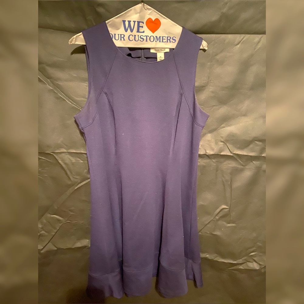 White House Black Market navy dress